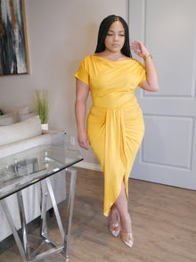  Ready For Whatever Dress (Yellow)